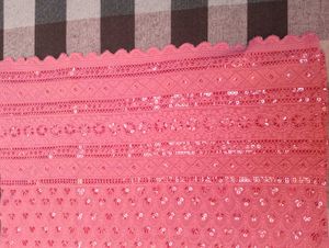 Pink Embroidered Sequined kurta