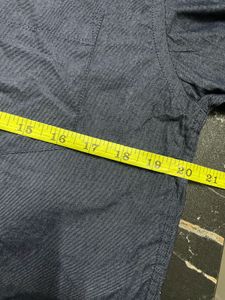 Men Diverse Solid Navy Blue Casual Shirt