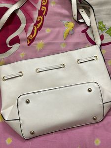Stylish White Hobo Bag