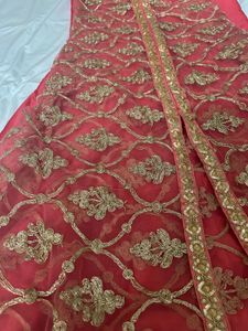 Stunning Zari work Ethic Pink Gown