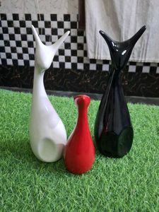 Modern Deer Family Decorative Figures Set
