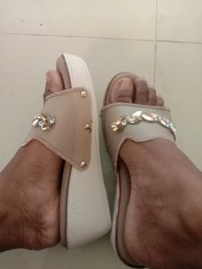 crystal nude heels