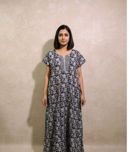 Floral Print Maxi Dress