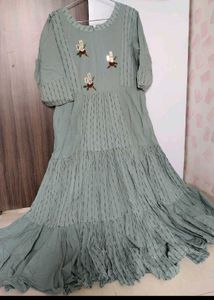 Pure Cotton Gaun