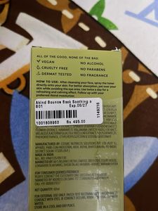 akind Bounce Back Toner