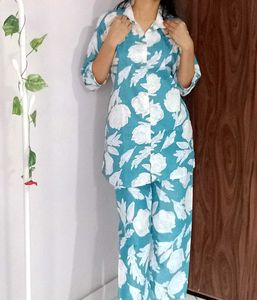 Brand New Blue Coord Set