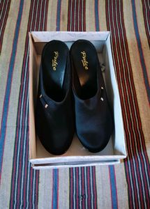 Black Women Pointed Heels Sandals