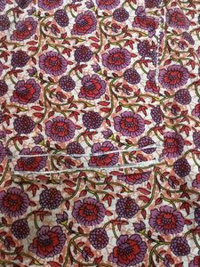 Floral Print Cotton Kurta