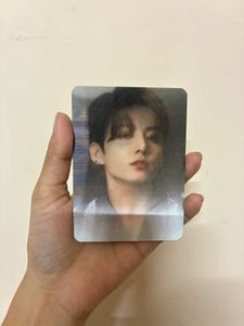 Jungkook holographic photocard