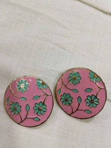 pink earing