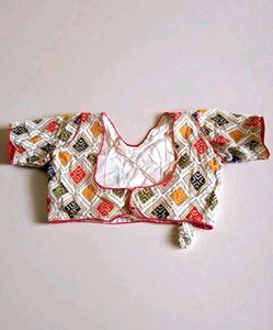 Used White Ghagra Choli
