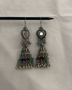 Boho Jhumka Earrings