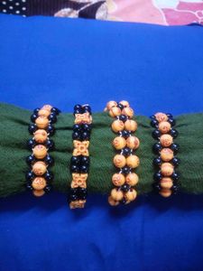 Set of 4 Beaded Bracelets