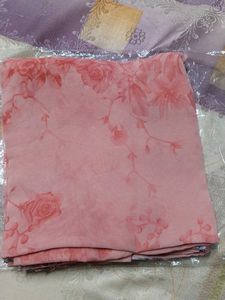 Elegant Pink Floral Saree