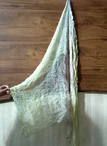 Green Grey Printed Scarf