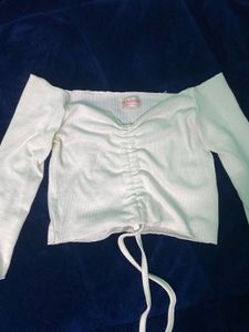 cute white crop top