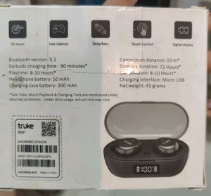 Truke Fit 1+ . Power Of True Beats . New With Tag