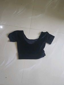 Black Velvet Blouse