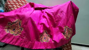Beautiful Rani Pink Color Lengha