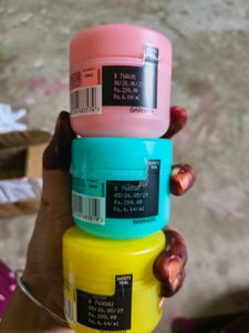 Garnier Face Moisturiser Jars