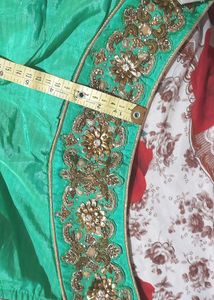 New Padded Long Gown Full Lenth 😍  Colour Unique Green
