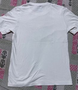 Adidas White Beach Sports Graphic Tee