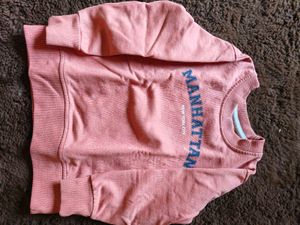 orange and blue 🔵 clourde kids Sweatshirt
