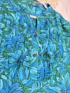 Floral Print short  Kurta