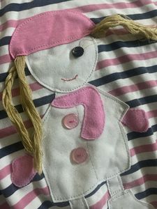 Cute Striped Long Sleeve Top