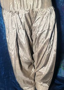 Women's Shiny Satin Lycra Stretchable Patiala Salw