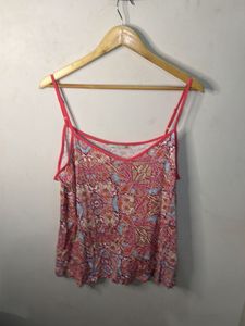 Boho Paisley Print Cami Top