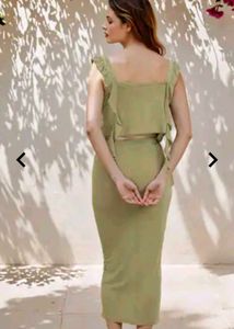 Chic Olive Green Co-ord Set
