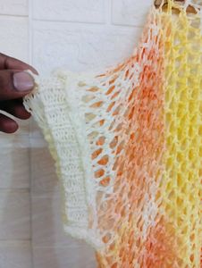 Stylish Multicolor Knitted Top