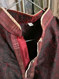 Maroon Ethnic Kurta