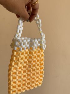 Handmade Mobile Pouch With Beads