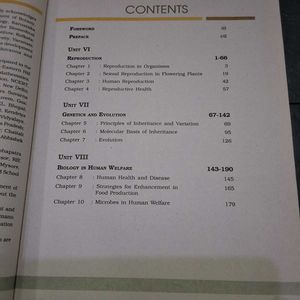 Biology Textbook for Class XI, XII