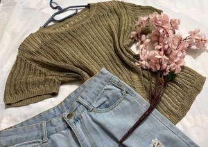 🎉Buy1 Get1 Free🎉Asymmetrical Knitted Top P