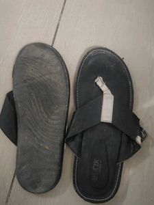Men's Black Flip-Flop Sandals