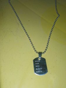 Personalized Dog Tag Necklace