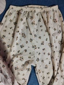 Cute Bear Print Pajama Set