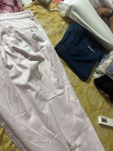 Light Pink Trousers withonly top