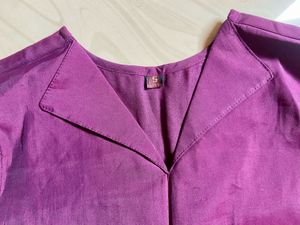 Elegant Purple Kurta Set with Dupatta