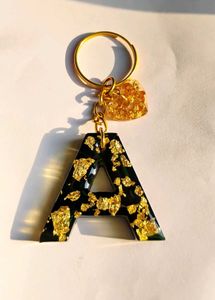 Letter A Keychain