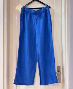 Blue Wide Leg Pants