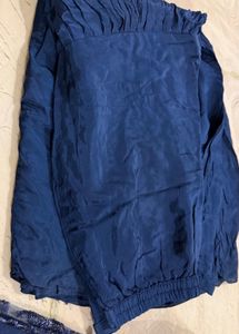 Sparkling Navy Blue Kurta Set