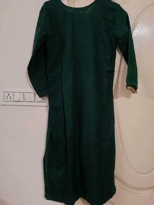 Elegant Green Kurta Set with Dupatta