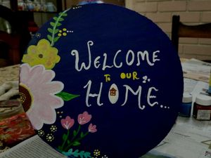 Home Decor || Welcome Quote || Used For Hanging