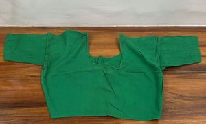 Green Cotton Blouse