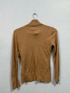 H&amp;M Classic Brown Turtleneck Sweater