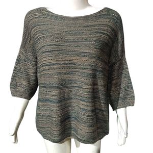 Cozy Striped Boat Neck Sweater